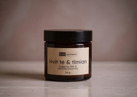 Hvit te & timian 50 gr